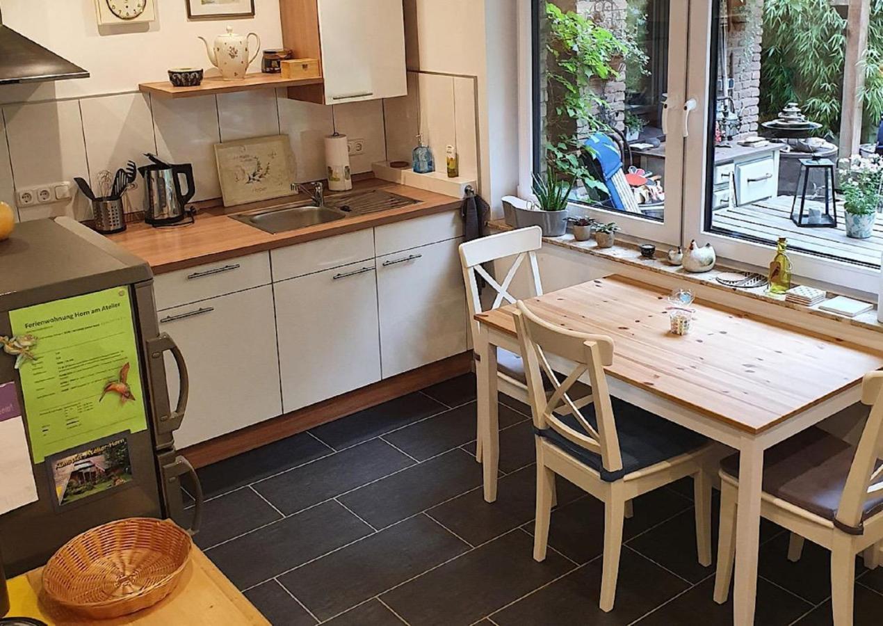 Ferienwohnung Am Atelier Horn オーヴェラート エクステリア 写真